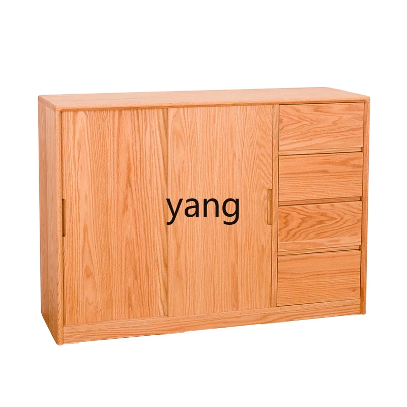 CX Full Solid Wood Side Cabinet Guest Restaurant Log Locker Modern Simple Oak Drawer Cabinet
CX Full Solid Wood Side Cabinet Guest Restaurant Log Locker Modern Simple Oak Drawer Cabinet