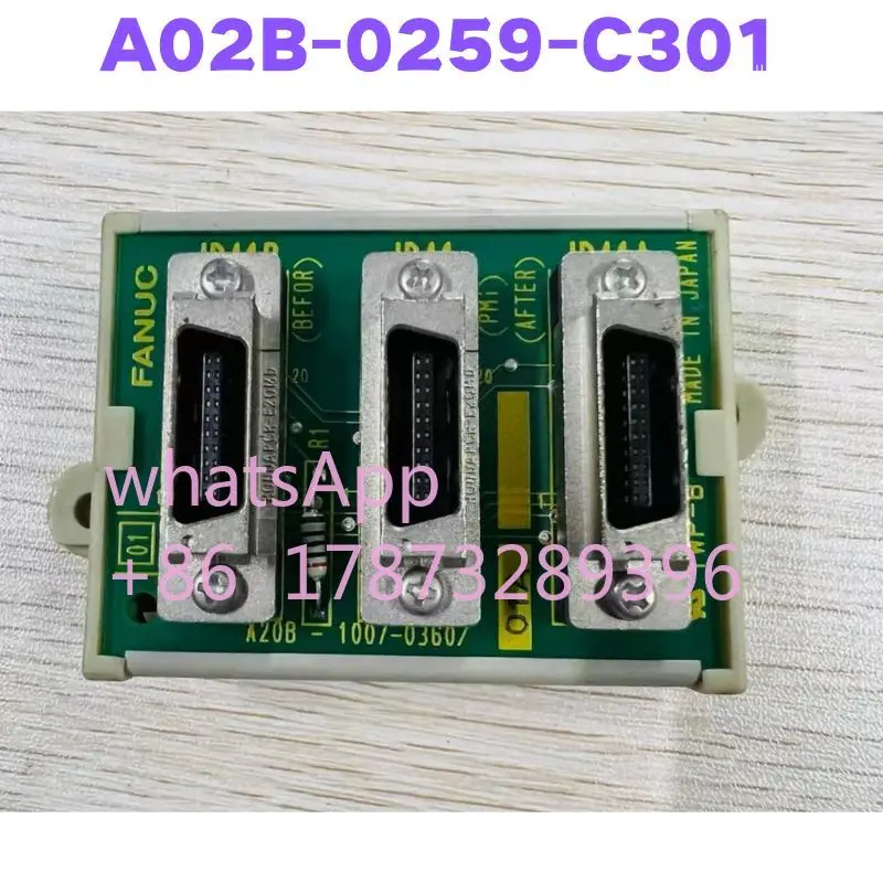 Подержанный преобразователь A02B-0259-C301 A02B 0259 C301 протестирован в порядке
Подержанный преобразователь A02B-0259-C301 A02B 0259 C301 протестирован в порядке