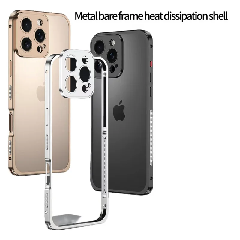 Ultra Thin Bumper Aluminum Metal Frame Hard Cover For iPhone 16 15 12 13 14 Pro Max 15 16 Plus Alloy Protective Shell With lens
Ultra Thin Bumper Aluminum Metal Frame Hard Cover For iPhone 16 15 12 13 14 Pro Max 15 16 Plus Alloy Protective Shell With lens