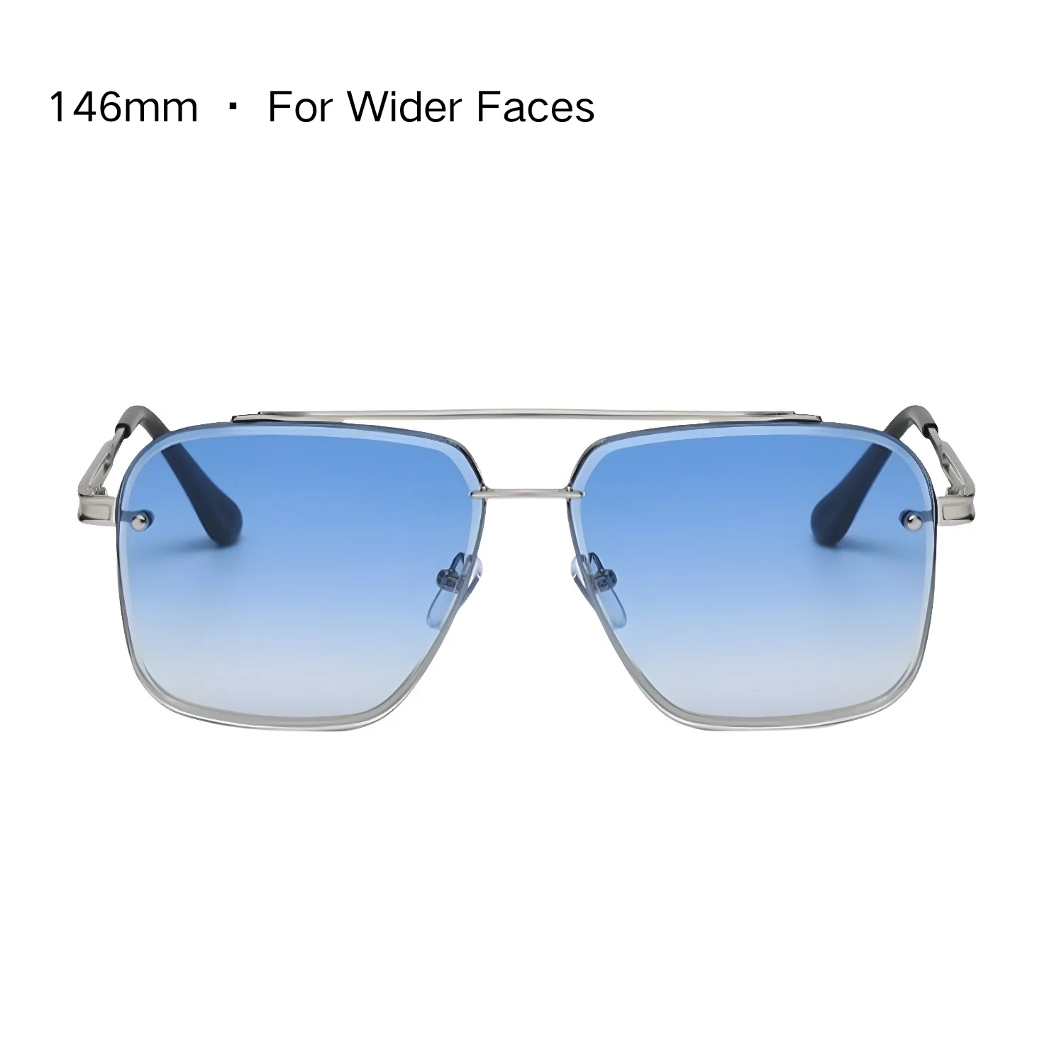 Luxury Double Bridge Rimless Metal Square Sunglasses Men Women 2026 Fashion Gradient Lens Sun Glasses UV400 Streetwear 5380
Luxury Double Bridge Rimless Metal Square Sunglasses Men Women 2026 Fashion Gradient Lens Sun Glasses UV400 Streetwear 5380
