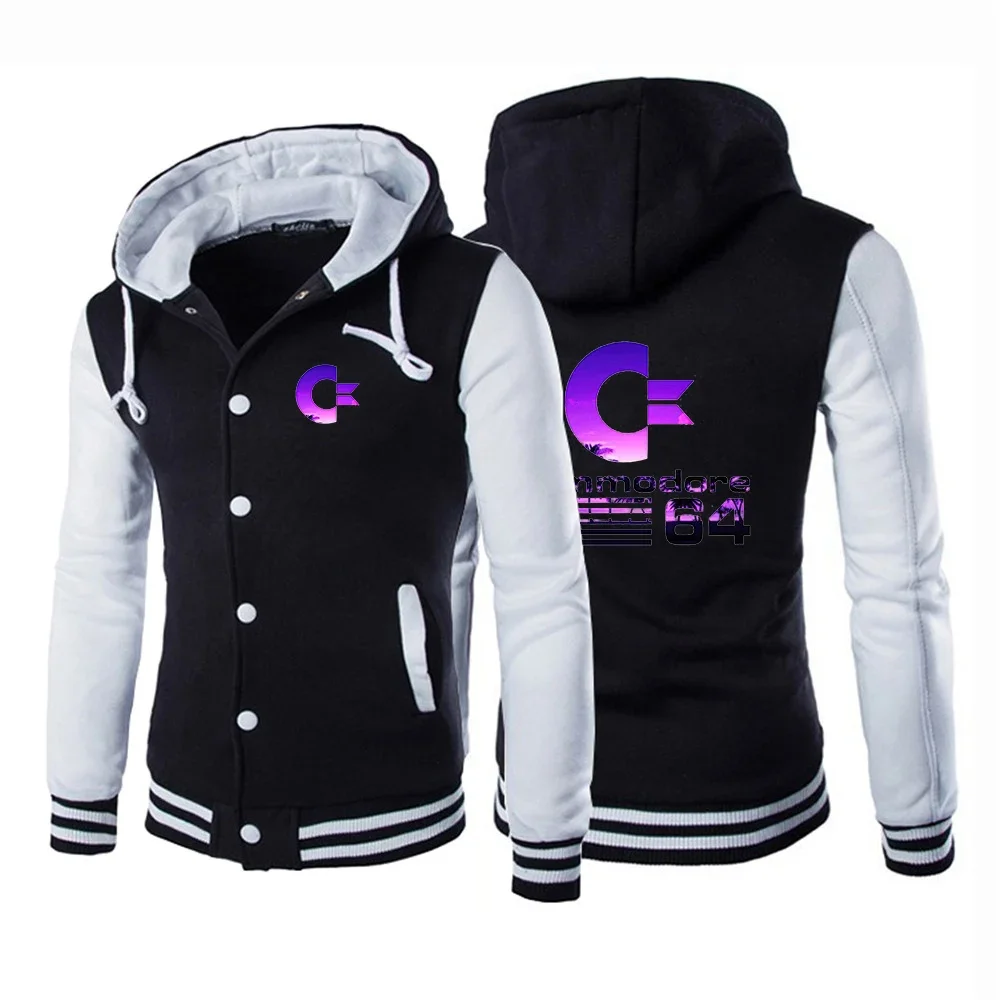 Commodore 64 2024 New Custom Spliced Made Man Jacket Cardigan Hoodie Baseball Uniform Leisure Men Sportswear Hooded Wild
Commodore 64 2024 New Custom Spliced Made Man Jacket Cardigan Hoodie Baseball Uniform Leisure Men Sportswear Hooded Wild