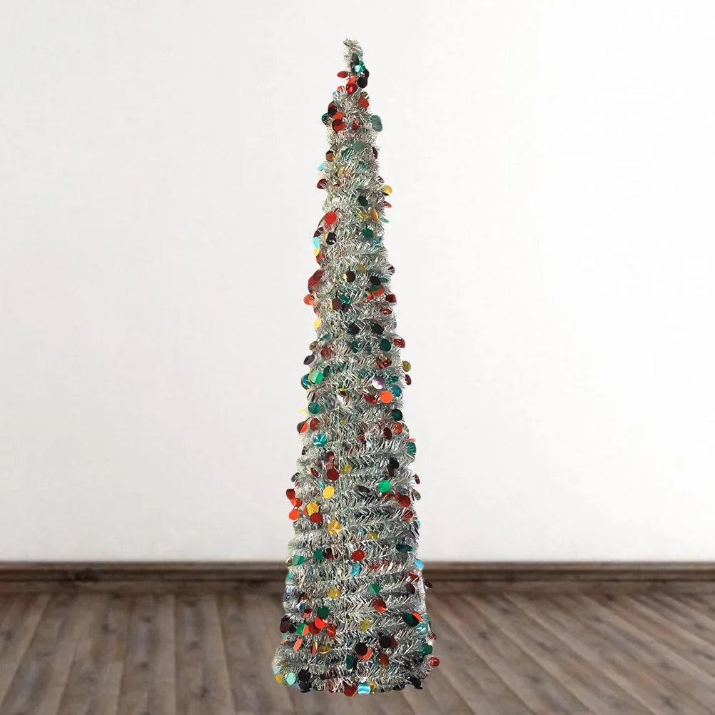 1 pc 150Cm Foldable Telescopic Pet Plastic Christmas Tree Home Party Decor Eco-Friendly Decoration For Living Room Bedroom
1 pc 150Cm Foldable Telescopic Pet Plastic Christmas Tree Home Party Decor Eco-Friendly Decoration For Living Room Bedroom