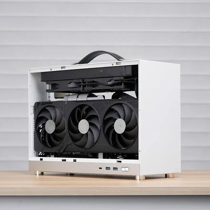 Mini i7/9800X3D/5070Ti/5080 Настольная сборка Игровой компьютер с водяным охлаждением Маленькая консоль ITX
Mini i7/9800X3D/5070Ti/5080 Настольная сборка Игровой компьютер с водяным охлаждением Маленькая консоль ITX