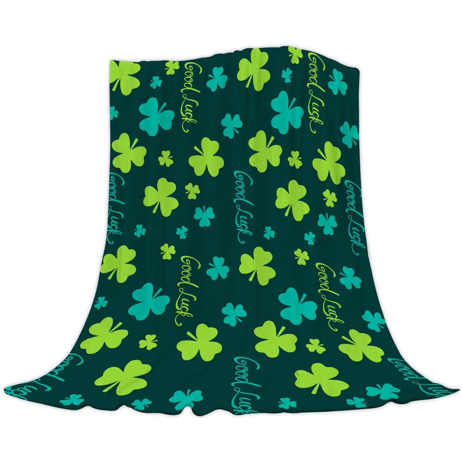 Пушистое одеяло с изображением трилистника на день Святого Патрика, одеяло с клевером, мягкое уютное фланелевое одеяло для ирландской вечеринки, кровати, дивана, кресла
Пушистое одеяло с изображением трилистника на день Святого Патрика, одеяло с клевером, мягкое уютное фланелевое одеяло для ирландской вечеринки, кровати, дивана, кресла