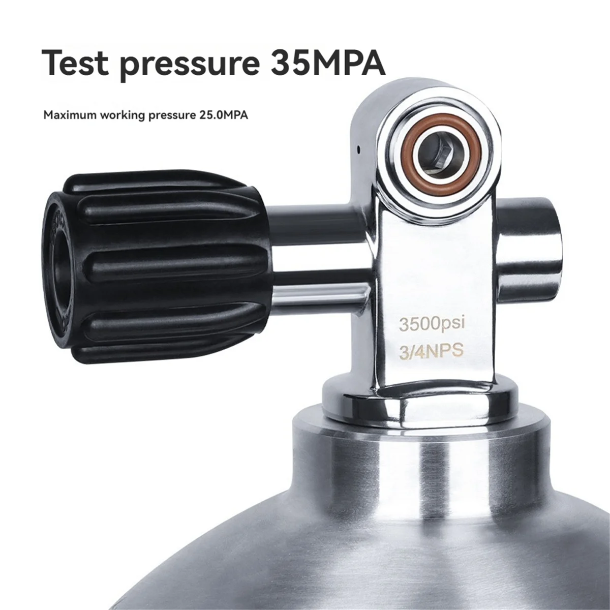 ABYA 5000Psi 3/4-14NPS G3/4 High Pressure Scuba Diving Tank Valve Cylinder Reducing Valve for YOKE/DIN
ABYA 5000Psi 3/4-14NPS G3/4 High Pressure Scuba Diving Tank Valve Cylinder Reducing Valve for YOKE/DIN