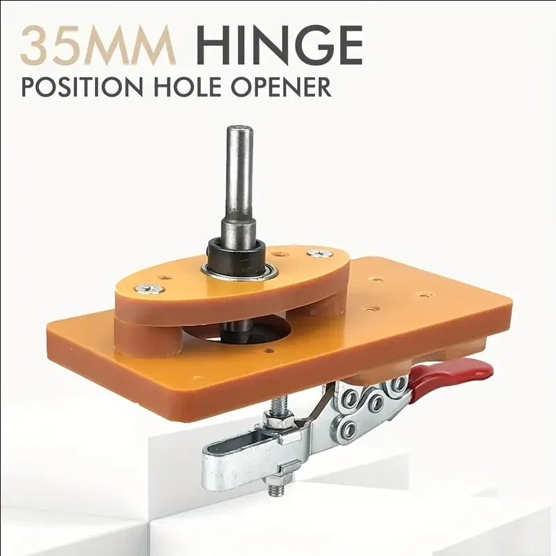 Concealed Door Hinge Jig Kit Door Hinge Mortiser Woodworking 35mm Cabinet Accurate Locking Position Hole Opener
Concealed Door Hinge Jig Kit Door Hinge Mortiser Woodworking 35mm Cabinet Accurate Locking Position Hole Opener