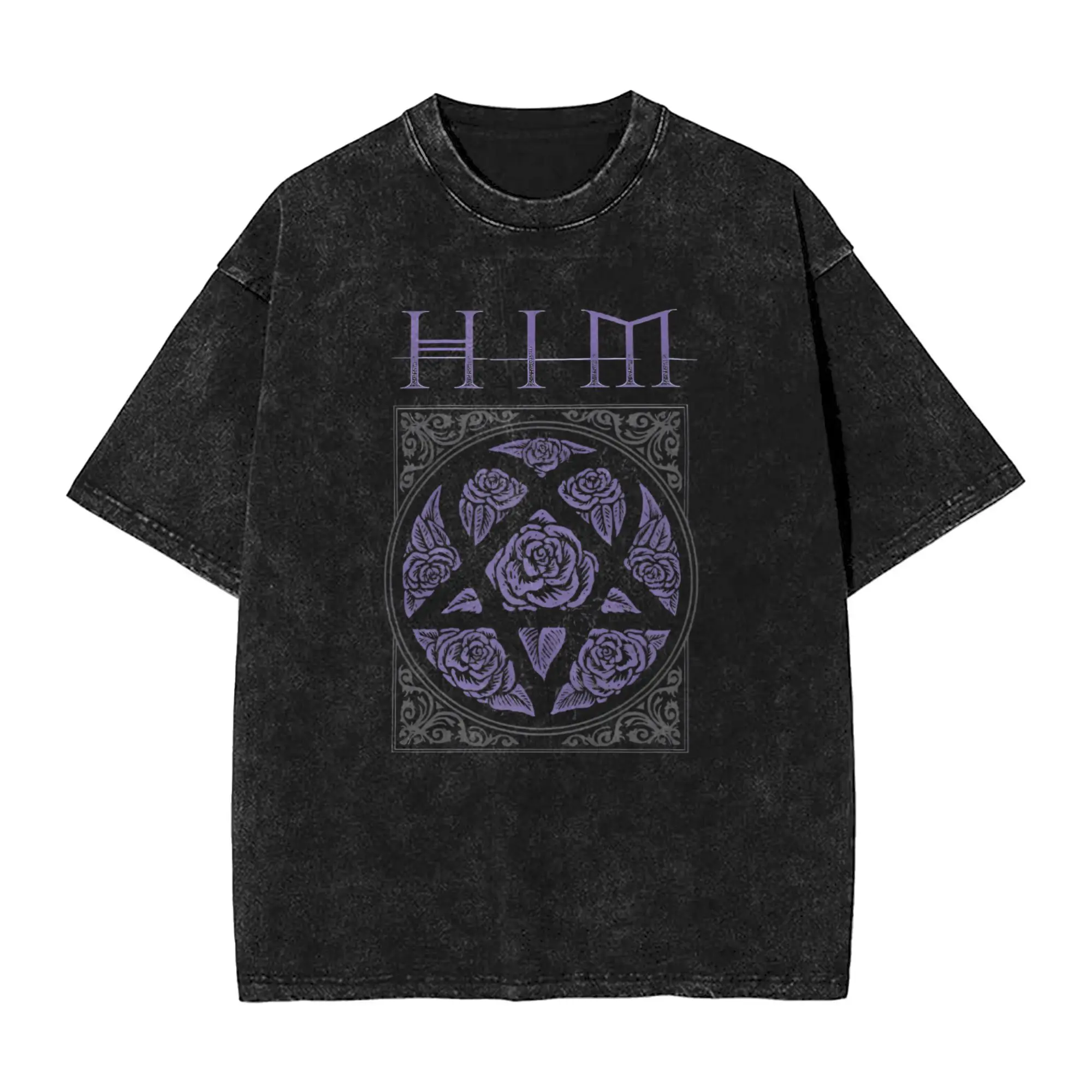 Him Band Ville Valo Heartagram Love Metal T Shirts Men's Pure Cotton Funny T-Shirts Tee Shirt Short Sleeve Clothes Summer
Him Band Ville Valo Heartagram Love Metal T Shirts Men's Pure Cotton Funny T-Shirts Tee Shirt Short Sleeve Clothes Summer