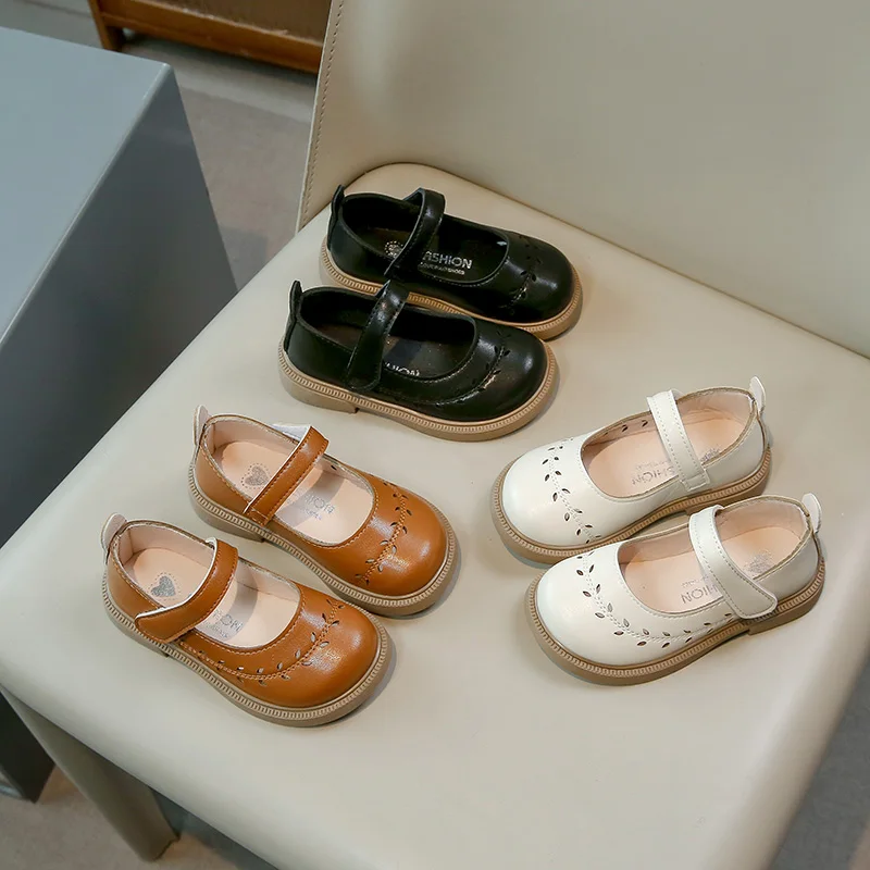 2025 Fashion Girls Leather Shoes Hollow-out Simple Children Fashion Princess Shoes Versatile Non-slip Kids Catwalk Causal Shoes
2025 Fashion Girls Leather Shoes Hollow-out Simple Children Fashion Princess Shoes Versatile Non-slip Kids Catwalk Causal Shoes