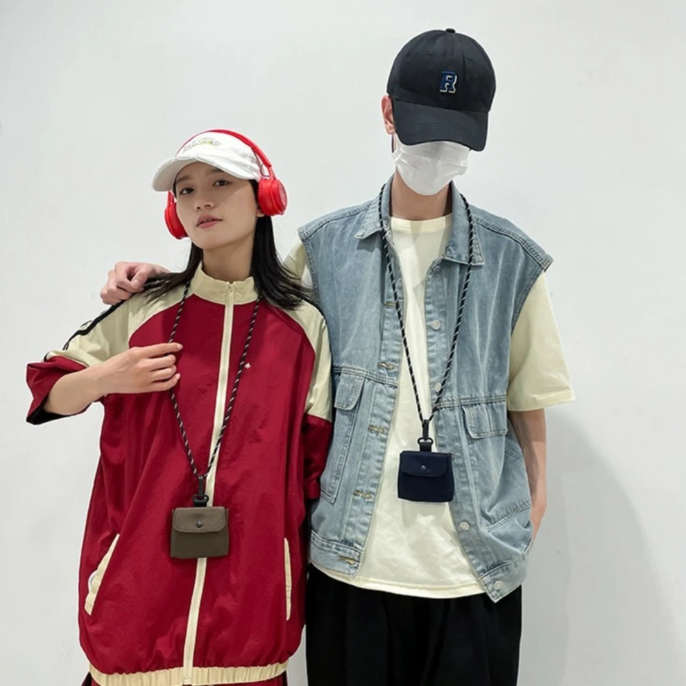 Durable Mini Hanging Neck Coin Purse Square Casual Headphone Storage Bag Oxford Cloth Zipper Small Card Holder Outdoor
Durable Mini Hanging Neck Coin Purse Square Casual Headphone Storage Bag Oxford Cloth Zipper Small Card Holder Outdoor