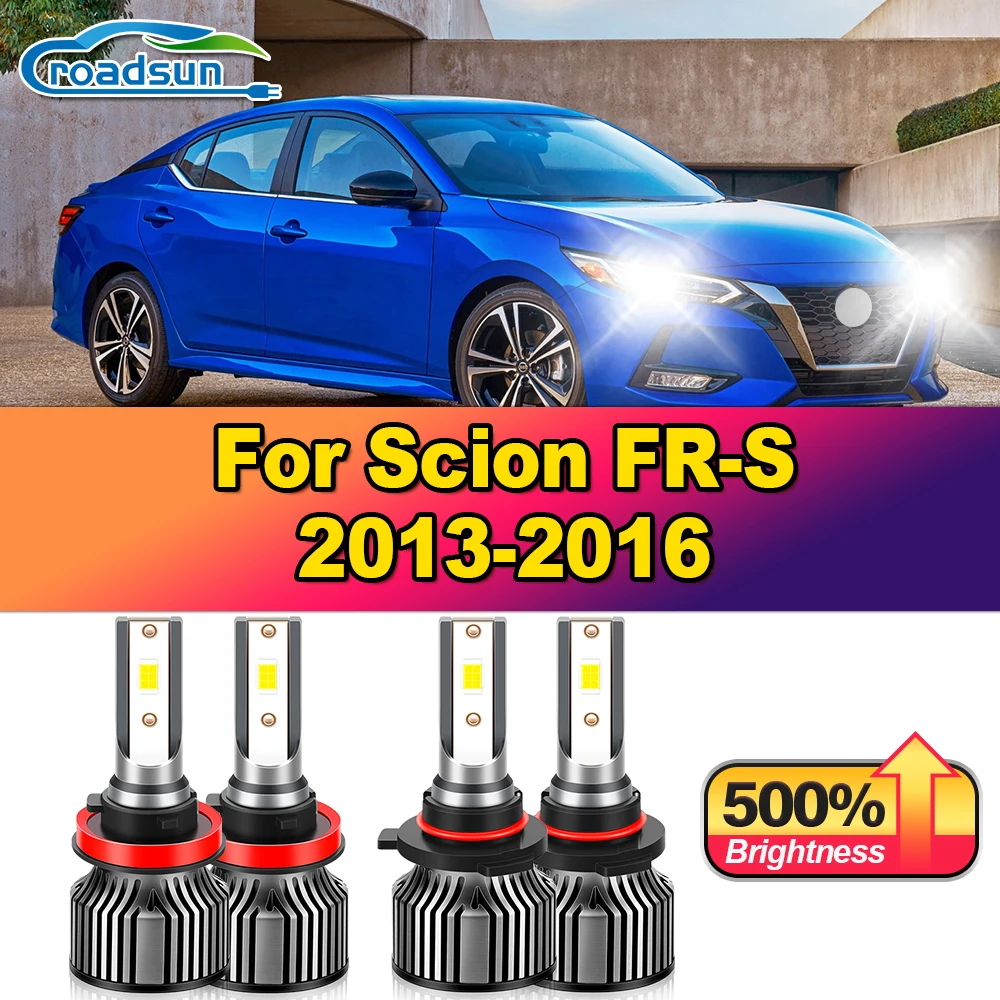 240W Car Lights 40000LM Super Bright Auto Headlamp Bulbs 6000K White 12V Front Lamps For Scion FR-S 2013 2014 2015 2016
240W Car Lights 40000LM Super Bright Auto Headlamp Bulbs 6000K White 12V Front Lamps For Scion FR-S 2013 2014 2015 2016