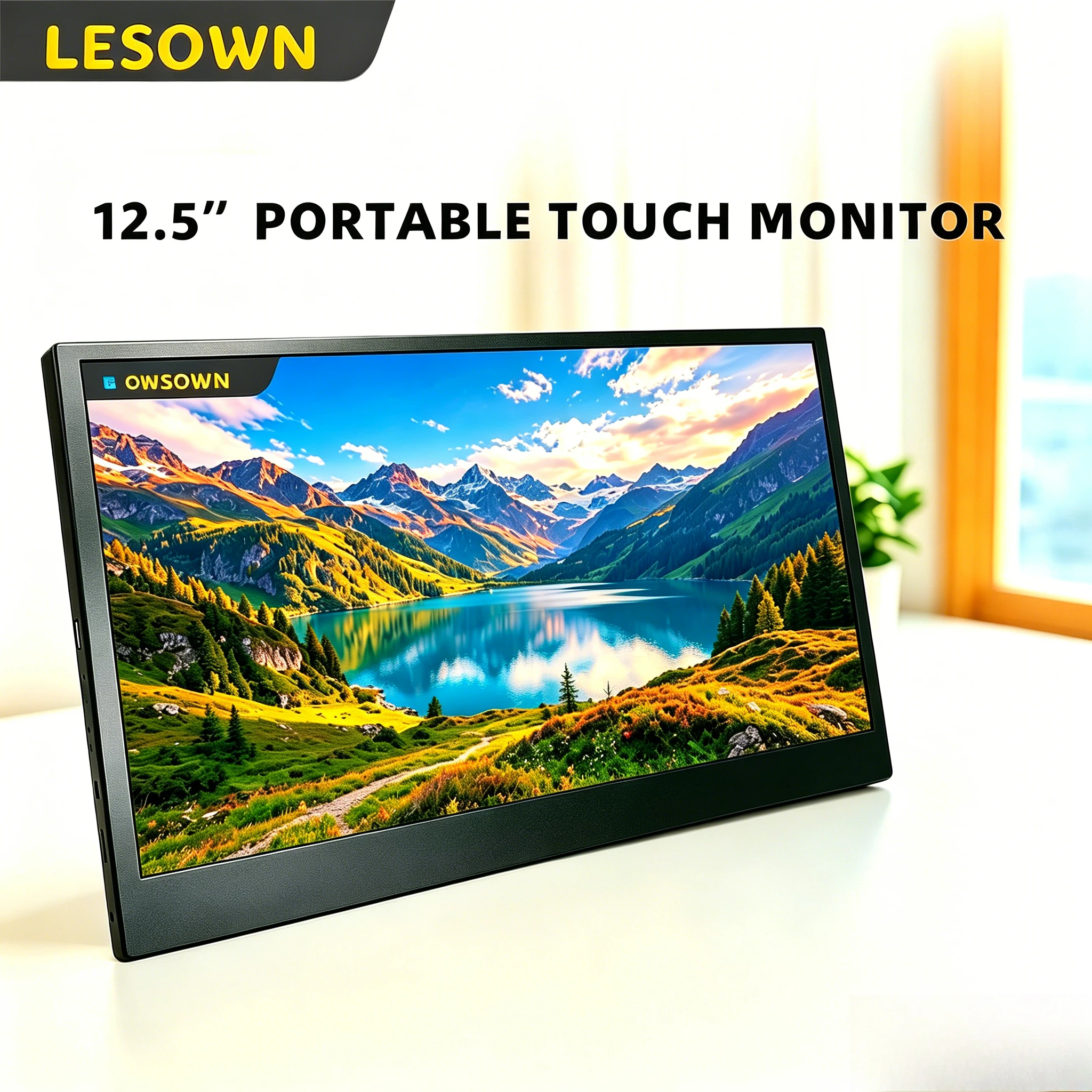LESOWN 12.5 In Desktop Hardware Temp Display Capacitive Touch Glass Panel LCD with miniHDTV for AIDA64 PC Gaming Rig
LESOWN 12.5 In Desktop Hardware Temp Display Capacitive Touch Glass Panel LCD with miniHDTV for AIDA64 PC Gaming Rig