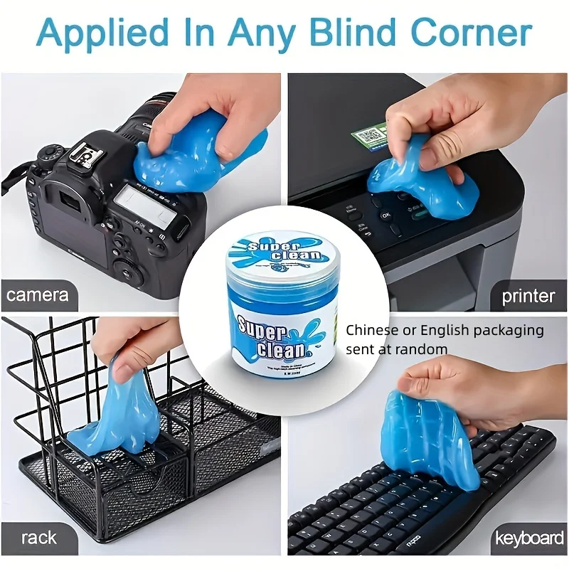 0.16kg Car Cleaning Gel Duster Removes Interior Dust Air Vent Outlet Dashboard Laptop Magic Cleaning Mud Remover Tool
0.16kg Car Cleaning Gel Duster Removes Interior Dust Air Vent Outlet Dashboard Laptop Magic Cleaning Mud Remover Tool