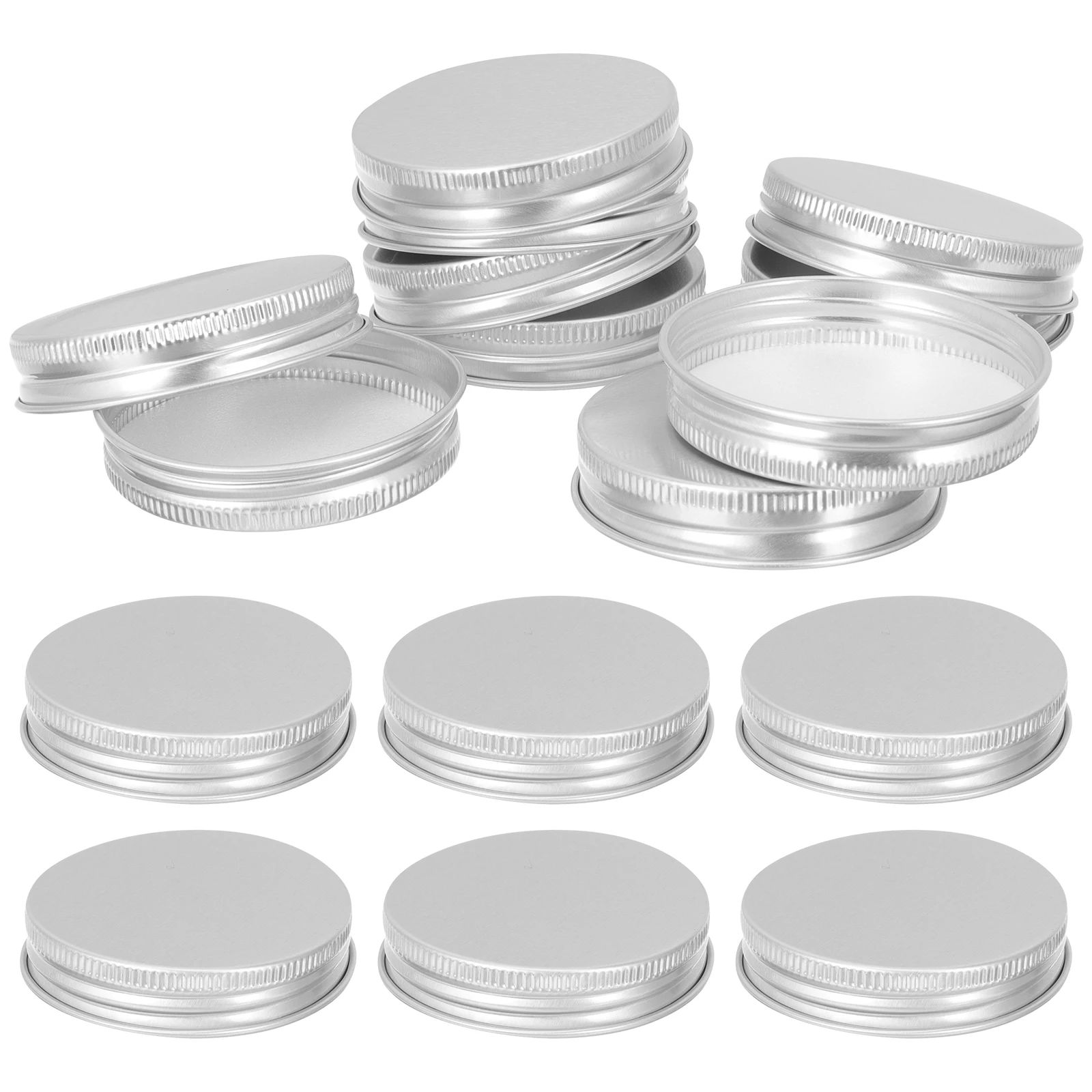 50 Pcs Disassembled Aluminum Cover Canning Jar Lids Regular Mouth Airtight Jars Mini for Cups Wide
50 Pcs Disassembled Aluminum Cover Canning Jar Lids Regular Mouth Airtight Jars Mini for Cups Wide