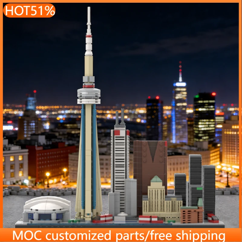 880 PCS Construction Diverse skyscrapers MOC Customize Modular Building Block Educational Brick Design DIY Boy Assembly Toy Gift
880 PCS Construction Diverse skyscrapers MOC Customize Modular Building Block Educational Brick Design DIY Boy Assembly Toy Gift