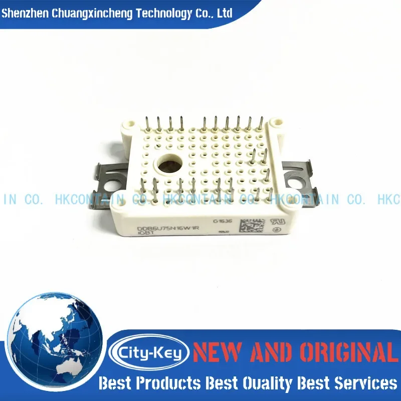 New and Original DDB6U75N16W1R HE2aN-P-DC24V IGBT MODULE
New and Original DDB6U75N16W1R HE2aN-P-DC24V IGBT MODULE