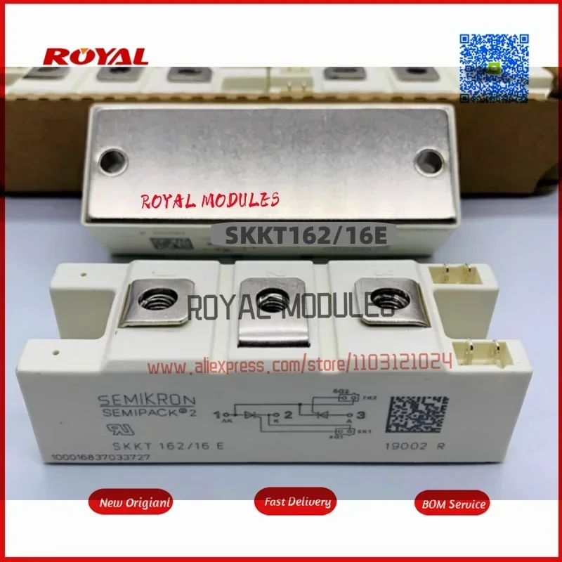 Новый оригинальный модуль SKKT162/16E 18E/14E/12E
Новый оригинальный модуль SKKT162/16E 18E/14E/12E