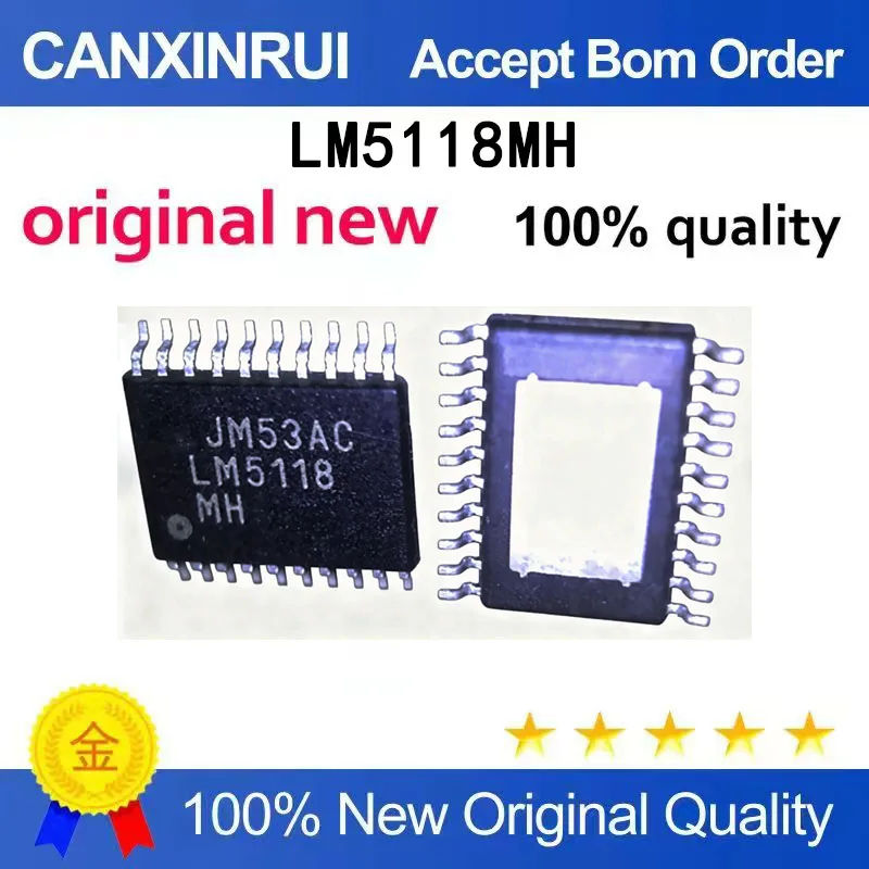 (5-100 pieces)Brand new stock LM5118MH LM5118 TSSOP-20
(5-100 pieces)Brand new stock LM5118MH LM5118 TSSOP-20