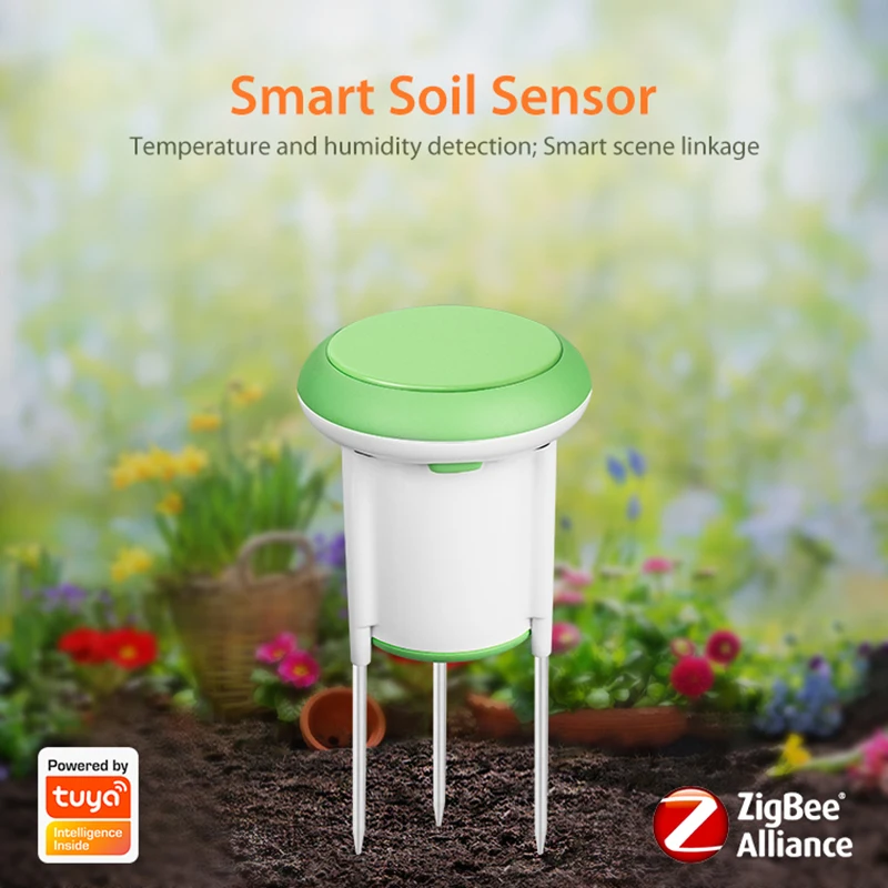 NEO Tuya Smart Zigbee3.0 Soil Sensor Waterproof IP66 With History Recoeds SoilHumidity And Temperature Humidity Sensor
NEO Tuya Smart Zigbee3.0 Soil Sensor Waterproof IP66 With History Recoeds SoilHumidity And Temperature Humidity Sensor