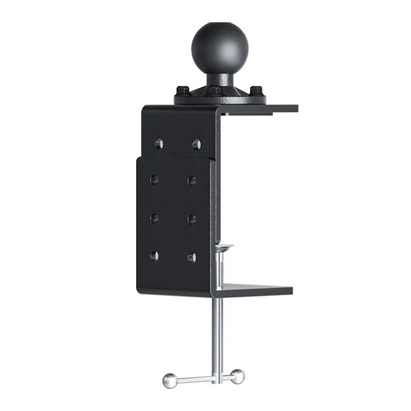 Heavy-Duty Metal Table Mounting Clamp with 1.5 inch ball for forklift large display device Double Socket Arm Motorcycle Camera
Heavy-Duty Metal Table Mounting Clamp with 1.5 inch ball for forklift large display device Double Socket Arm Motorcycle Camera