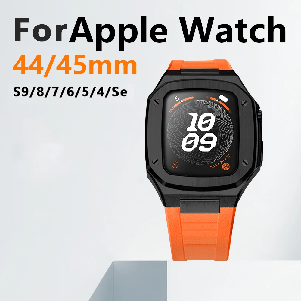 Soul Cool Mod Kit For Apple Watch Case 40 41 44 45MM Silicone strap Accessories Smart IWatch S9 8 4/5/6/7/SE Multiple colors
Soul Cool Mod Kit For Apple Watch Case 40 41 44 45MM Silicone strap Accessories Smart IWatch S9 8 4/5/6/7/SE Multiple colors