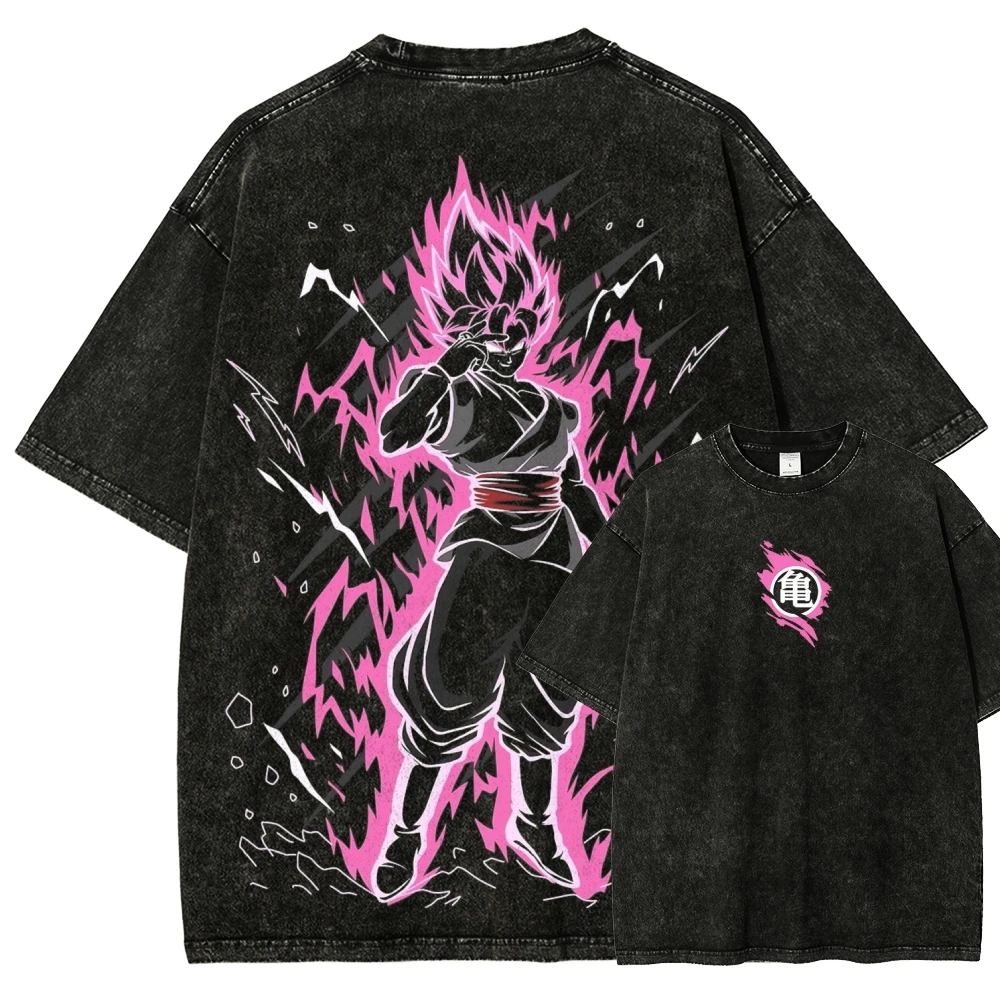 Men Pink Aura Warrior Graphic T-shirt Vintage Washed Cotton Tee Distressed Retro Anime Shirt Green Power Figure Streetwear Top
Men Pink Aura Warrior Graphic T-shirt Vintage Washed Cotton Tee Distressed Retro Anime Shirt Green Power Figure Streetwear Top