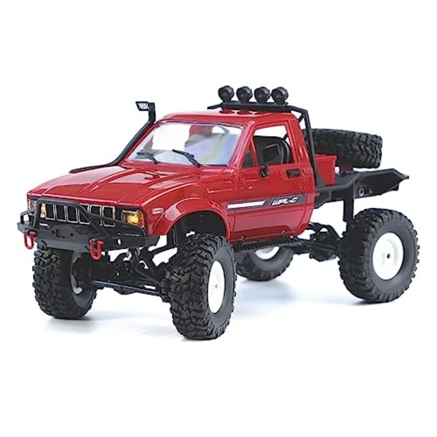 RC Crawler Offroad RC Truck for outdoor rock crawling, ABS plastic body in black, high-torque dual motors and 4x4 all-terrain t
RC Crawler Offroad RC Truck for outdoor rock crawling, ABS plastic body in black, high-torque dual motors and 4x4 all-terrain t