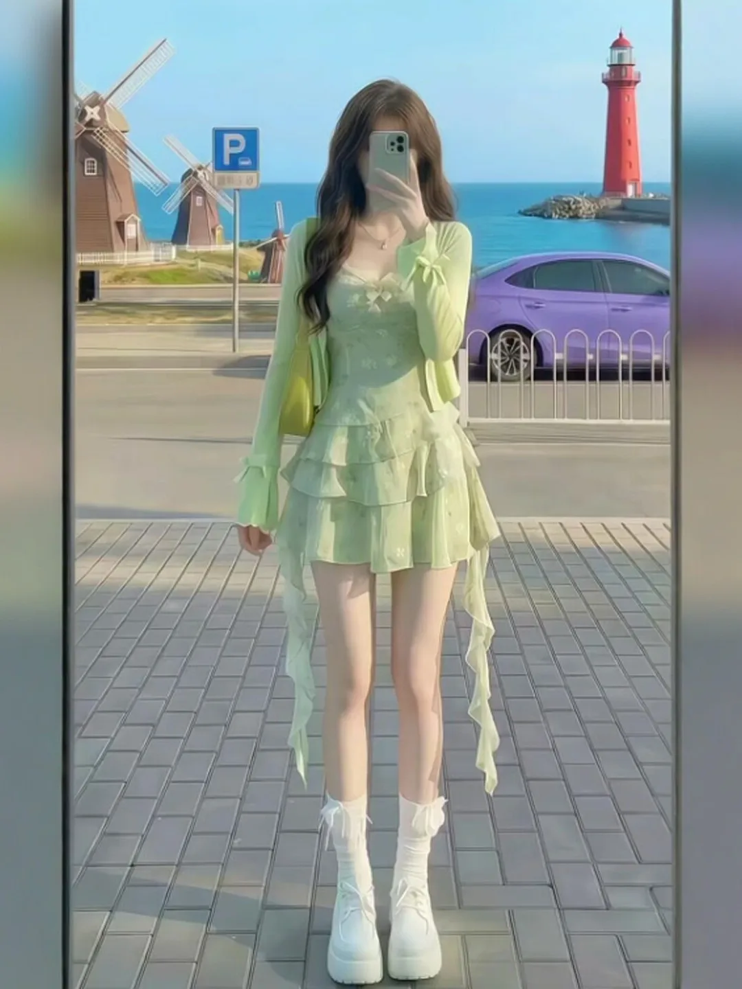 Elegant Summer Tea Break Irregular Strap Dress Cardigan Two-Piece Set High Waist Short Skirt French Style Polyester Fiber
Elegant Summer Tea Break Irregular Strap Dress Cardigan Two-Piece Set High Waist Short Skirt French Style Polyester Fiber