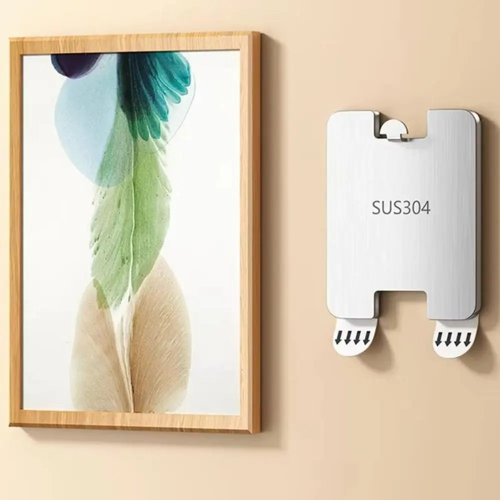 8 PCS Stainless Steel Photo Frame Hooks No Punching Waterproof Hanging Picture Hangers Silver Traceless Adhesive Picture Hangers
8 PCS Stainless Steel Photo Frame Hooks No Punching Waterproof Hanging Picture Hangers Silver Traceless Adhesive Picture Hangers