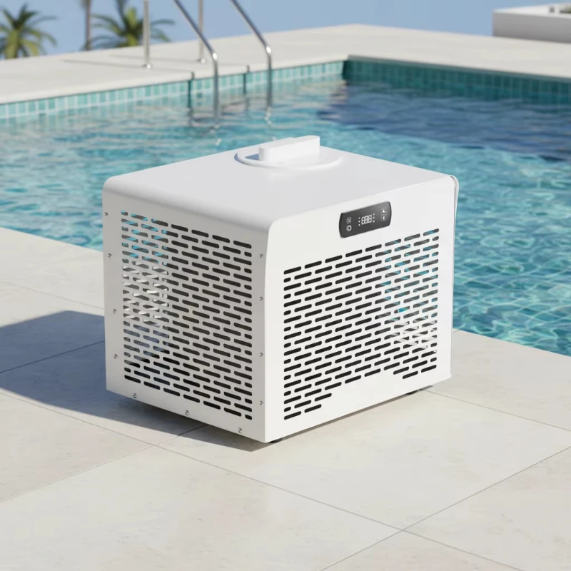 Indoor and outdoor low noise and low energy consumption portable 0.8HP mini cold tub water cooler
Indoor and outdoor low noise and low energy consumption portable 0.8HP mini cold tub water cooler