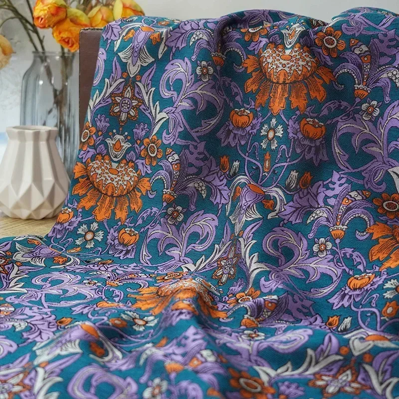 Классическая цветная жаккардовая ткань с цветочным узором, окрашенная в массе, для женских платьев в стиле ретро, мягкая, для декоративного шитья и рукоделия (DIY)
Классическая цветная жаккардовая ткань с цветочным узором, окрашенная в массе, для женских платьев в стиле ретро, мягкая, для декоративного шитья и рукоделия (DIY)
