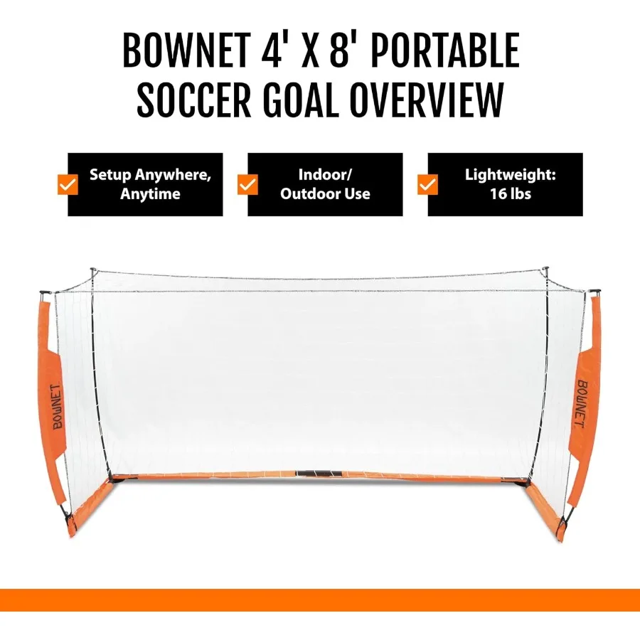 Портативная сетка для футбольных ворот 4 x 8 футов — складные всплывающие футбольные ворота для тренировок — прочный металлический каркас черного и желтого цвета
Портативная сетка для футбольных ворот 4 x 8 футов — складные всплывающие футбольные ворота для тренировок — прочный металлический каркас черного и желтого цвета