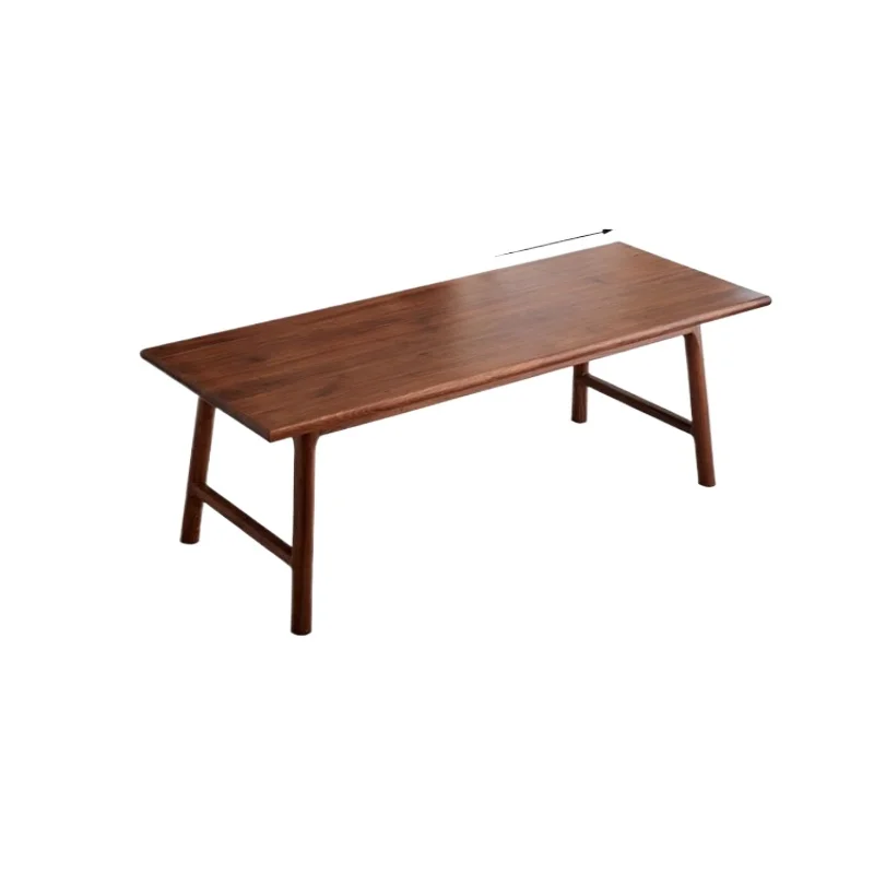 Североамериканский черный орех для гостиной, большой длинный письменный стол, верстак из цельного дерева
Североамериканский черный орех для гостиной, большой длинный письменный стол, верстак из цельного дерева