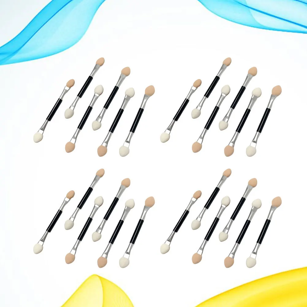 30Pcs Eye Shadow Applicator Compact Lightweight Design Perfect for Travel Daily Routine Festival Party Use Aluminum Tube Latex
30Pcs Eye Shadow Applicator Compact Lightweight Design Perfect for Travel Daily Routine Festival Party Use Aluminum Tube Latex