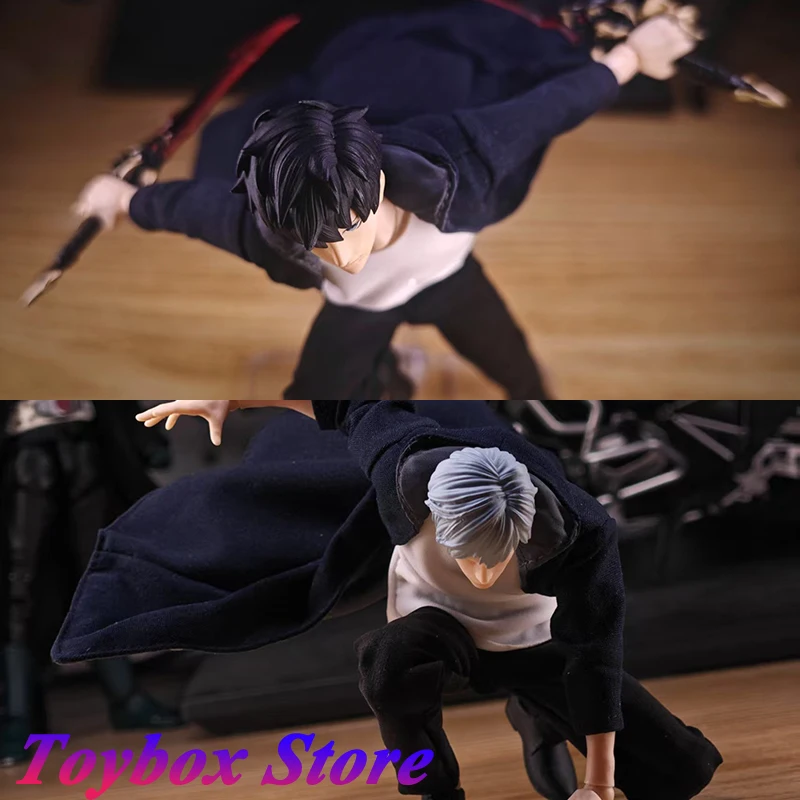1/12 Korean Anime Boy Soldier Mini Black Windbreaker Coat Pants White T-shirt Clothes Set Accessory For 6" VSD Toys Body
1/12 Korean Anime Boy Soldier Mini Black Windbreaker Coat Pants White T-shirt Clothes Set Accessory For 6" VSD Toys Body