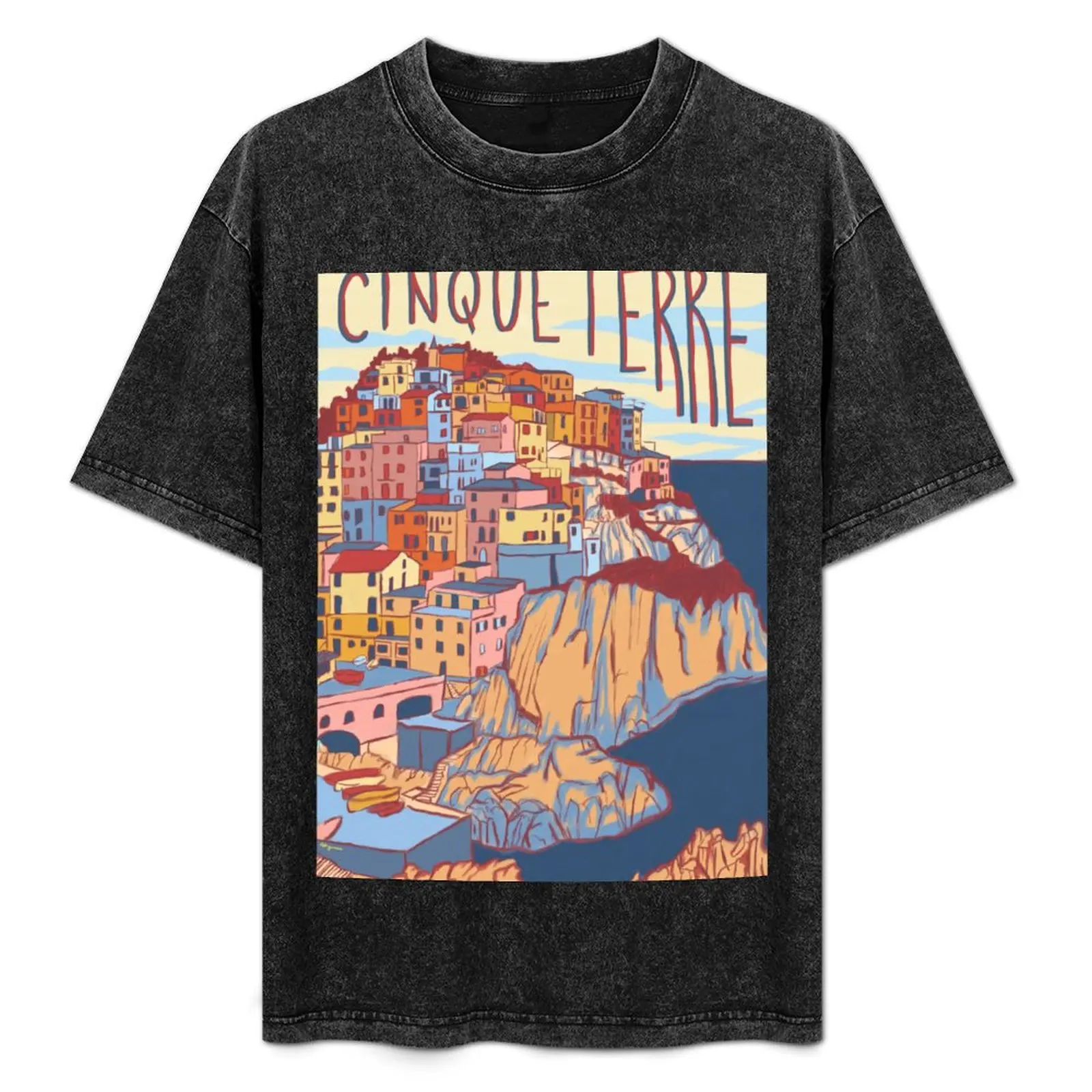 Cinque Terre, Italy T-Shirt Casual Everyday Wear T-Shirt
Cinque Terre, Italy T-Shirt Casual Everyday Wear T-Shirt