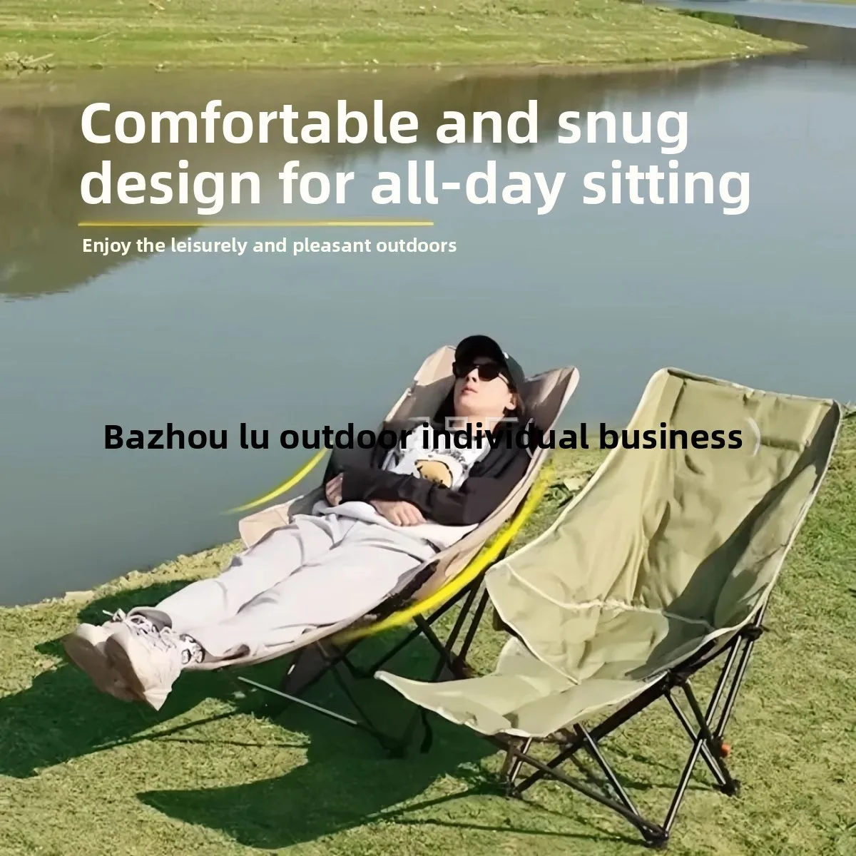 Moon chair with four levels cotton lounge chair for both sitting lying,portable outdoor fishing folding chair for lazy people
Moon chair with four levels cotton lounge chair for both sitting lying,portable outdoor fishing folding chair for lazy people