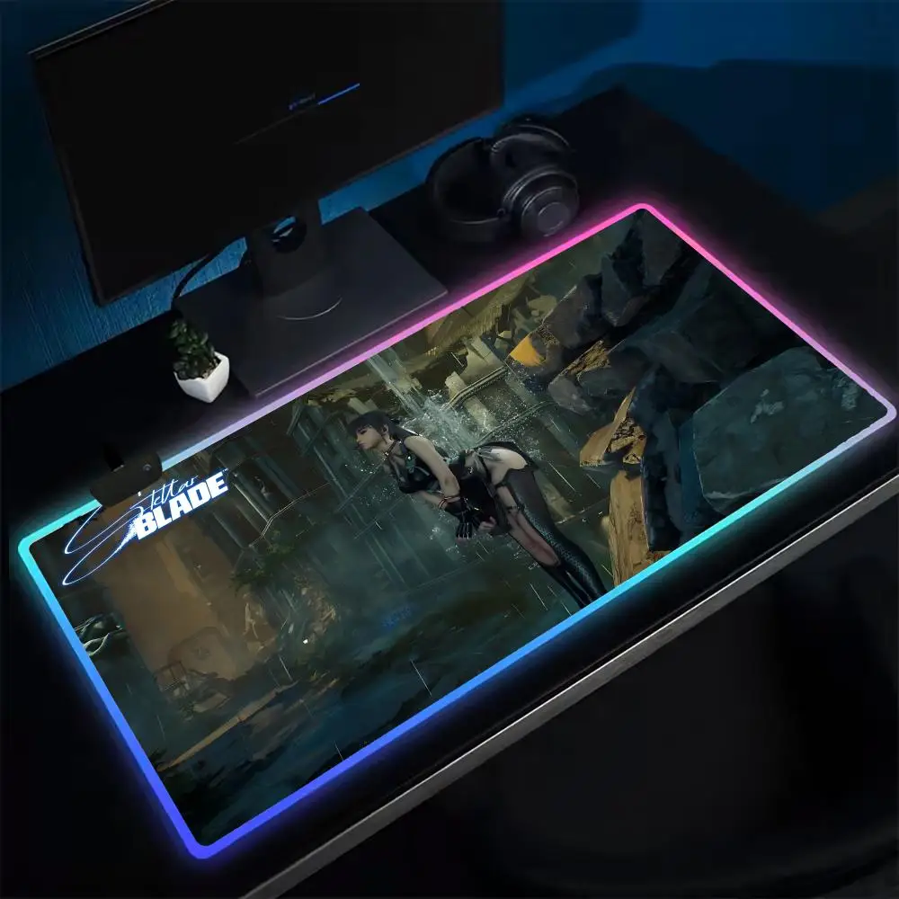 12Stellar Blade Коврик для мыши Аниме Игровой коврик для мыши Светодиодные настольные коврики с подсветкой Резиновый настольный коврик для мыши XXL RGB Настольные коврики
12Stellar Blade Коврик для мыши Аниме Игровой коврик для мыши Светодиодные настольные коврики с подсветкой Резиновый настольный коврик для мыши XXL RGB Настольные коврики