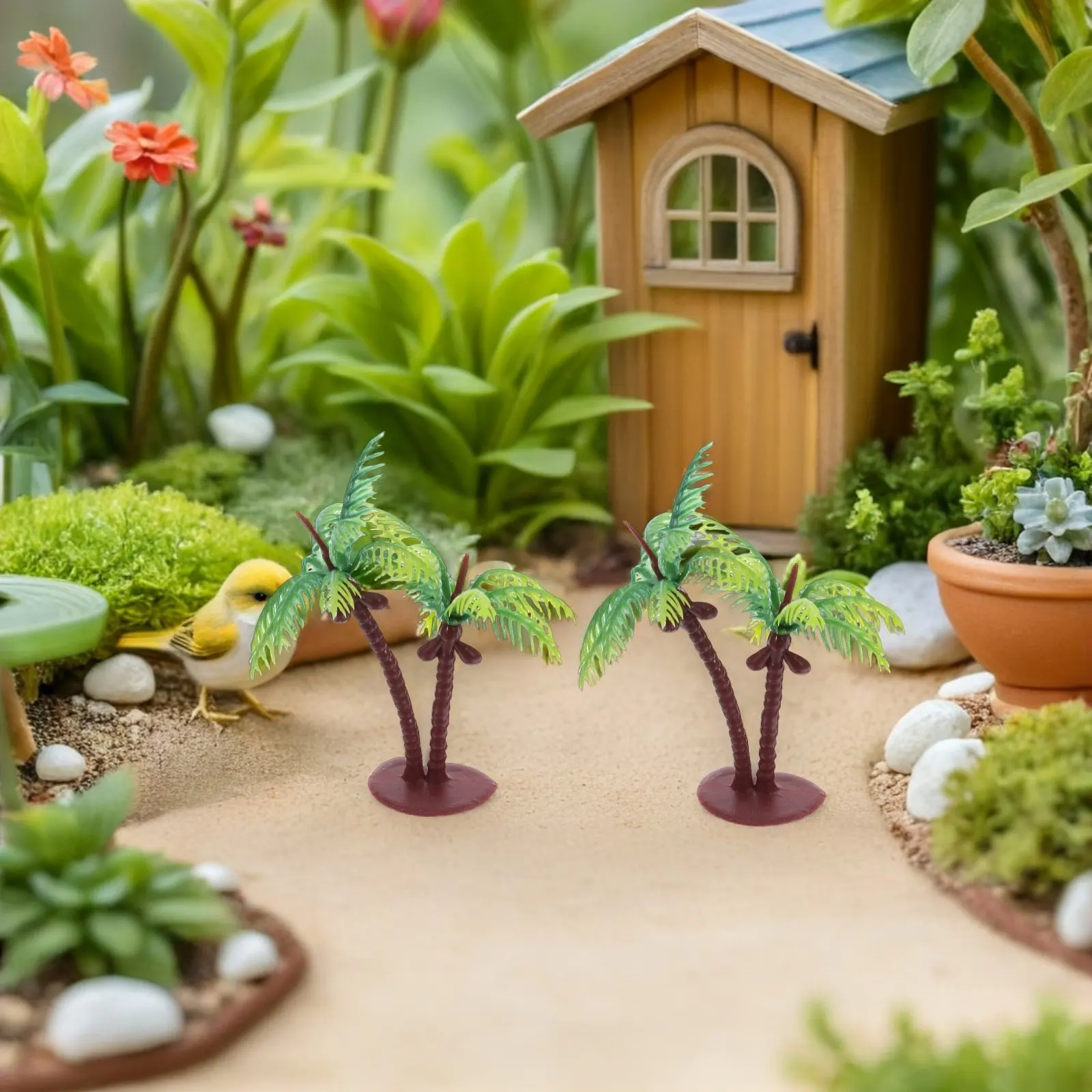 36Pcs Mini Coconut Palm Trees Plastic Artificial Plants Realistic Aquarium Terrarium Diorama Landscape Scenery Accessories
36Pcs Mini Coconut Palm Trees Plastic Artificial Plants Realistic Aquarium Terrarium Diorama Landscape Scenery Accessories