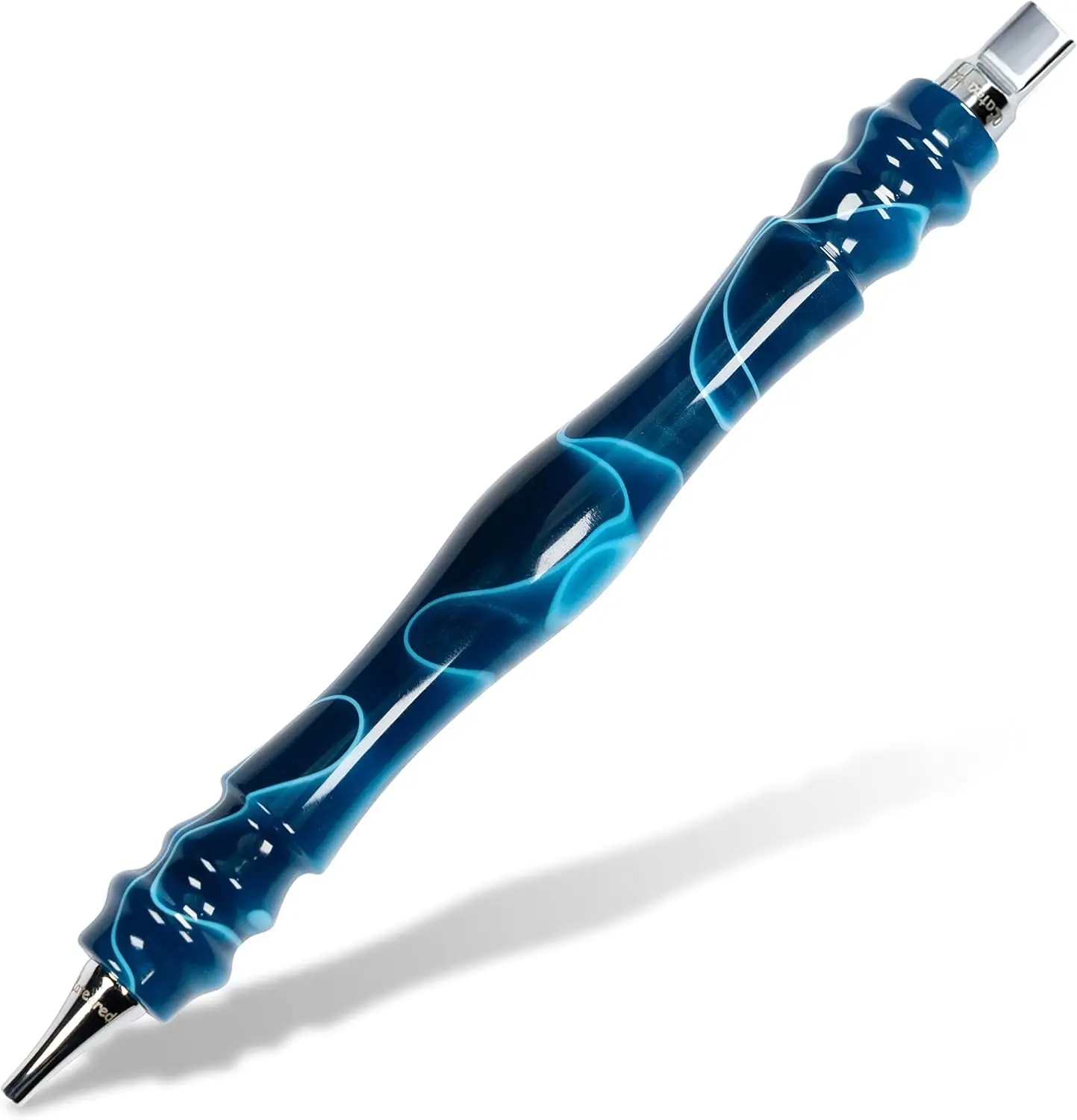 Diamond Art Pen with Stainless Steel Tips, Resin Handle, Dual-Ended for Precision and Comfort, DIY Painting Accessories (Dark Blue)
Diamond Art Pen with Stainless Steel Tips, Resin Handle, Dual-Ended for Precision and Comfort, DIY Painting Accessories (Dark Blue)