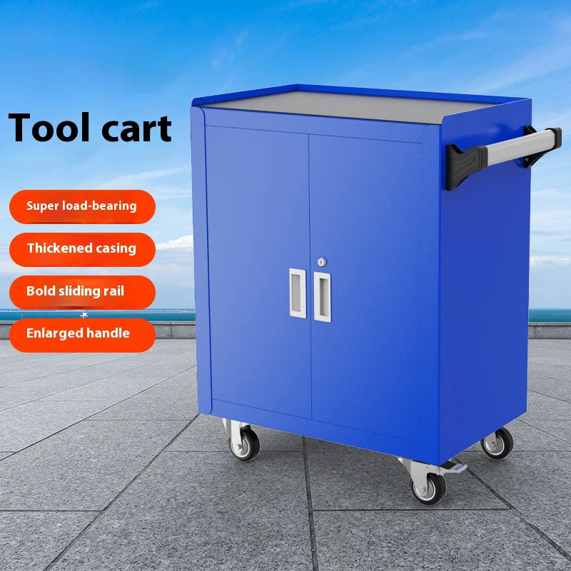 Tool Cabinet with 1-drawer 360° Rolling Wheel Heavy-duty Grarage Storage Toolbox Anti-slip Tabletop Mat for Cart Put Tools
Tool Cabinet with 1-drawer 360° Rolling Wheel Heavy-duty Grarage Storage Toolbox Anti-slip Tabletop Mat for Cart Put Tools