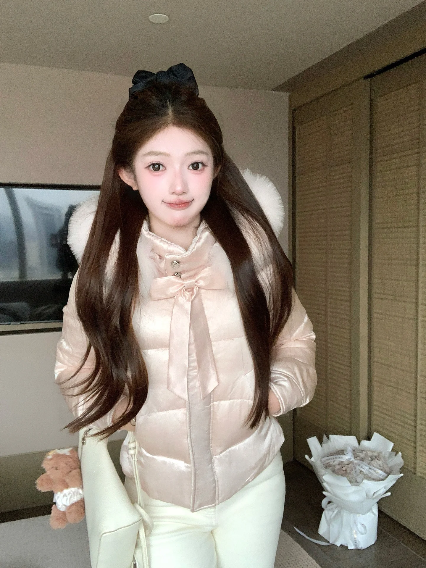 Pink Collar ort down Jaet Women's Winter Warm Top 90 White Du down Quilted Coat Korean Sle Outerwear
Pink Collar ort down Jaet Women's Winter Warm Top 90 White Du down Quilted Coat Korean Sle Outerwear