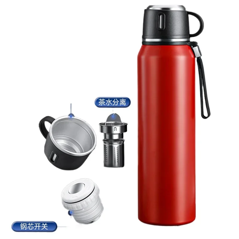 Large cold and high-grade 316 stainless steel thermos cup, all-steel portable travel tea cup
Large cold and high-grade 316 stainless steel thermos cup, all-steel portable travel tea cup