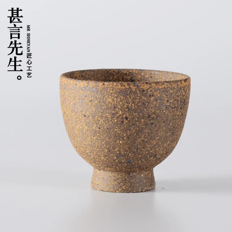 ★Shi Yan Retro Ceramic Cup Master Cup Handmade Single Cup Tea Appreciation Cup Personal Cup Bubble Stoneware Tea Cup Ceramic Cup
★Shi Yan Retro Ceramic Cup Master Cup Handmade Single Cup Tea Appreciation Cup Personal Cup Bubble Stoneware Tea Cup Ceramic Cup