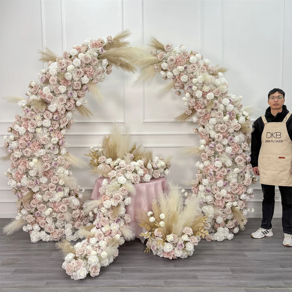 Customized Elegant Realistic Wedding Arch With Silk Roses For Entrance Backdrop Decoration Back To School & Wedding Occasions
Customized Elegant Realistic Wedding Arch With Silk Roses For Entrance Backdrop Decoration Back To School & Wedding Occasions