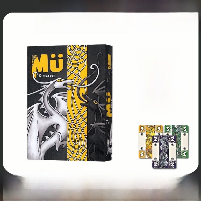 Classic Tabletop Card Game Mü More Multiplayer Strategy Card Game for Parties And Gatherings English And Chinese Version
Classic Tabletop Card Game Mü More Multiplayer Strategy Card Game for Parties And Gatherings English And Chinese Version