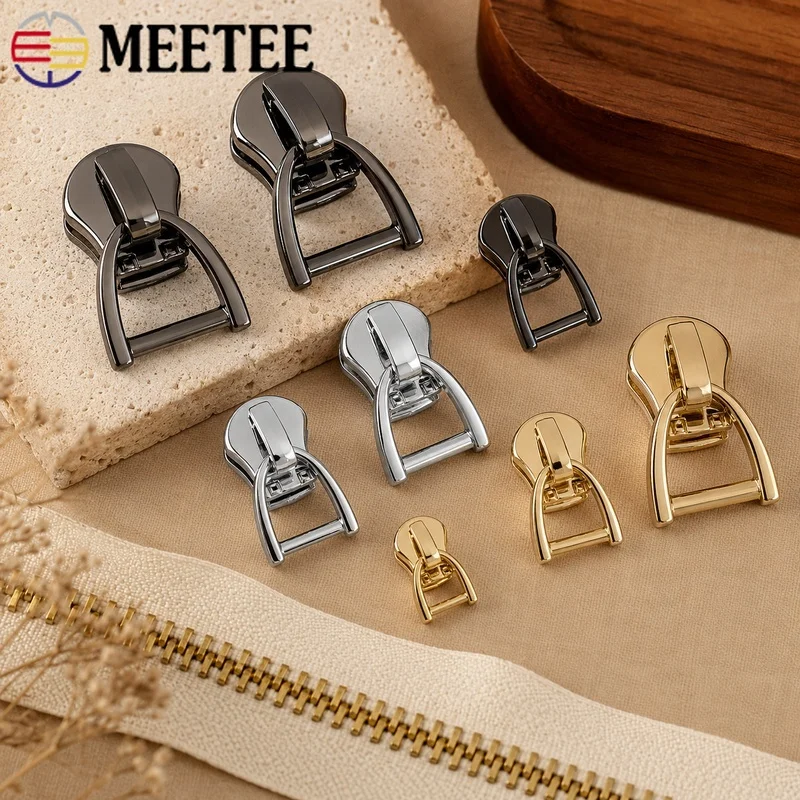 10/20/30Pcs 3#5#8#10# Metal Zipper Sliders D Ring Puller Heads for Bag Pocket Wallet Zip Repair Replacement Kit Sewing Accessory
10/20/30Pcs 3#5#8#10# Metal Zipper Sliders D Ring Puller Heads for Bag Pocket Wallet Zip Repair Replacement Kit Sewing Accessory