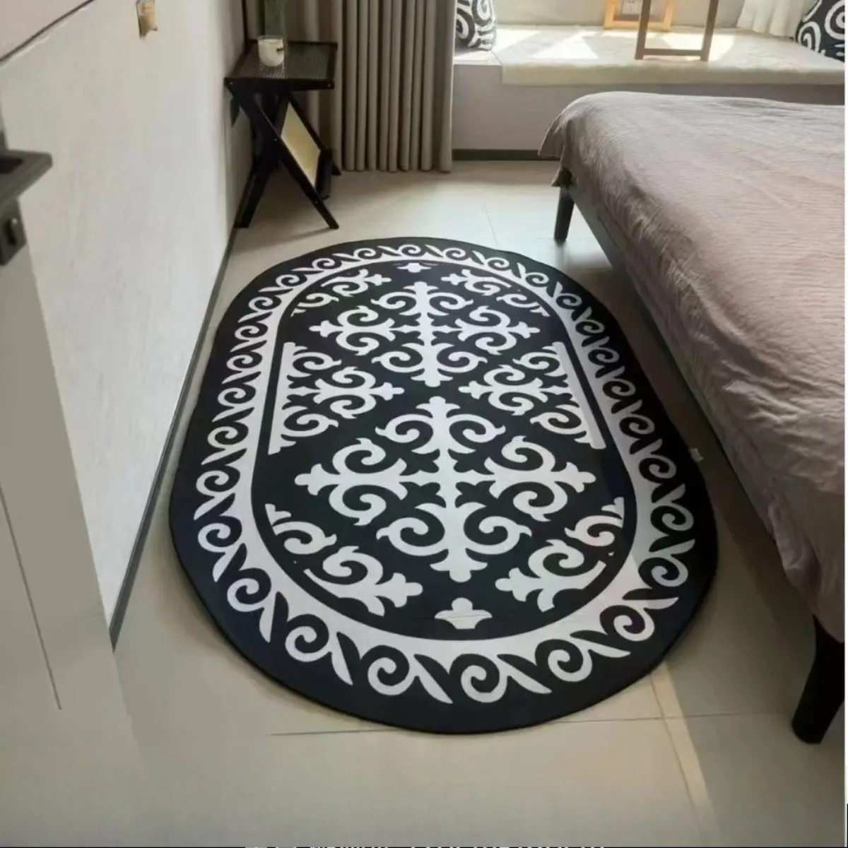 Ethnic Style Oval Carpet Living Room Decoration Home Kids Bedroom Carpets Non-slip Washable Floor Mats Short Velvet Rug Parlor
Ethnic Style Oval Carpet Living Room Decoration Home Kids Bedroom Carpets Non-slip Washable Floor Mats Short Velvet Rug Parlor