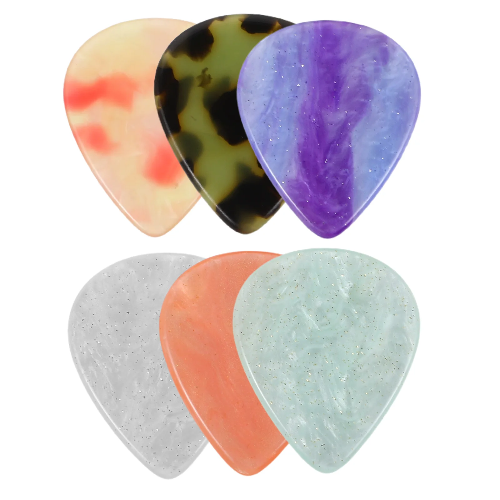 6 Pcs Resin Guitar Pick Electric Accessories Thumb Picks Bass Plectrums Colorful Acoustic Thin for Beginners Finger
6 Pcs Resin Guitar Pick Electric Accessories Thumb Picks Bass Plectrums Colorful Acoustic Thin for Beginners Finger