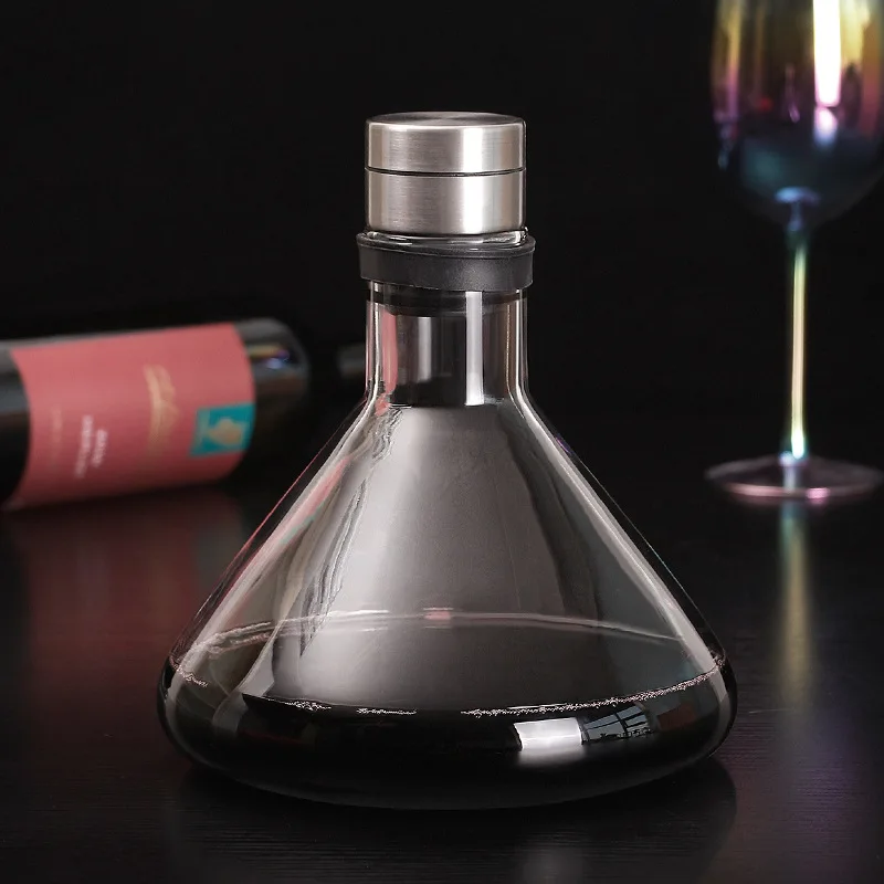 1500ML Borosilicate Glass Guanshan Wine Decanter Decanter Crystal Wine Pourer Vivid Champagne Decanter Pyrex Glass Pourer
1500ML Borosilicate Glass Guanshan Wine Decanter Decanter Crystal Wine Pourer Vivid Champagne Decanter Pyrex Glass Pourer