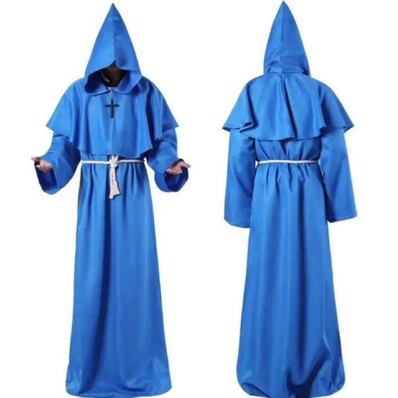 Halloween Cosplay Medieval Monastic Robe Monk Suit Wizard Priest Costume Ancient Chinese Traditional Stage Performance Women'...
Halloween Cosplay Medieval Monastic Robe Monk Suit Wizard Priest Costume Ancient Chinese Traditional Stage Performance Women'...
